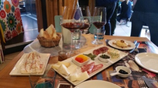 Antipasti: Chesses, meats, anchovies, truffle "caviar" and more...