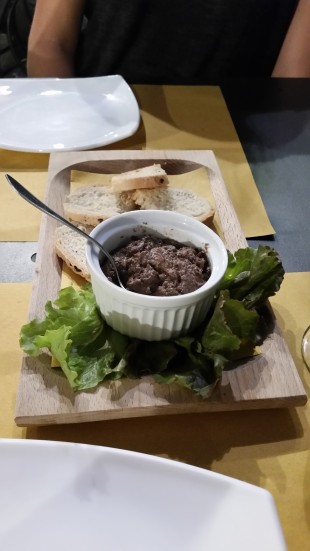 They also eat a lot of pate in Tuscany, except it's served warm. Still awesome.