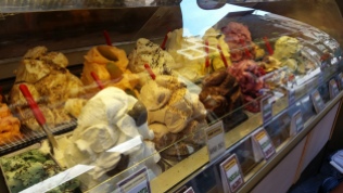 Apparently the higher gelato is, the less fresh it is. Remember this.